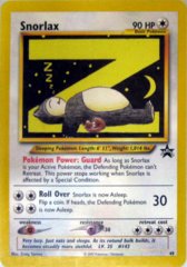 Snorlax 49 Non-Holo Black Star Promo - 2002 Pokemon League